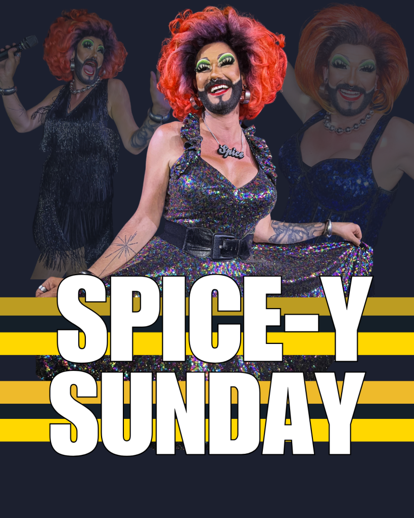 Spice performing live at Minnelli’s drag show in Benalmádena on a Sunday night