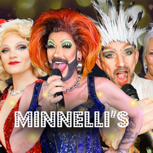 Spice, King Key, Lana L'Amour, JJ and Tahnee performing live at Minnelli’s drag cabaret in Benalmádena on the Costa del Sol