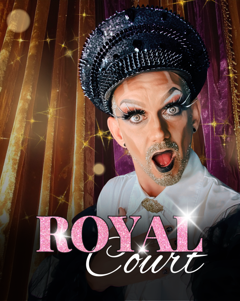 King Key hosting The Royal Court drag quiz night at Minnelli’s in Benalmádena
